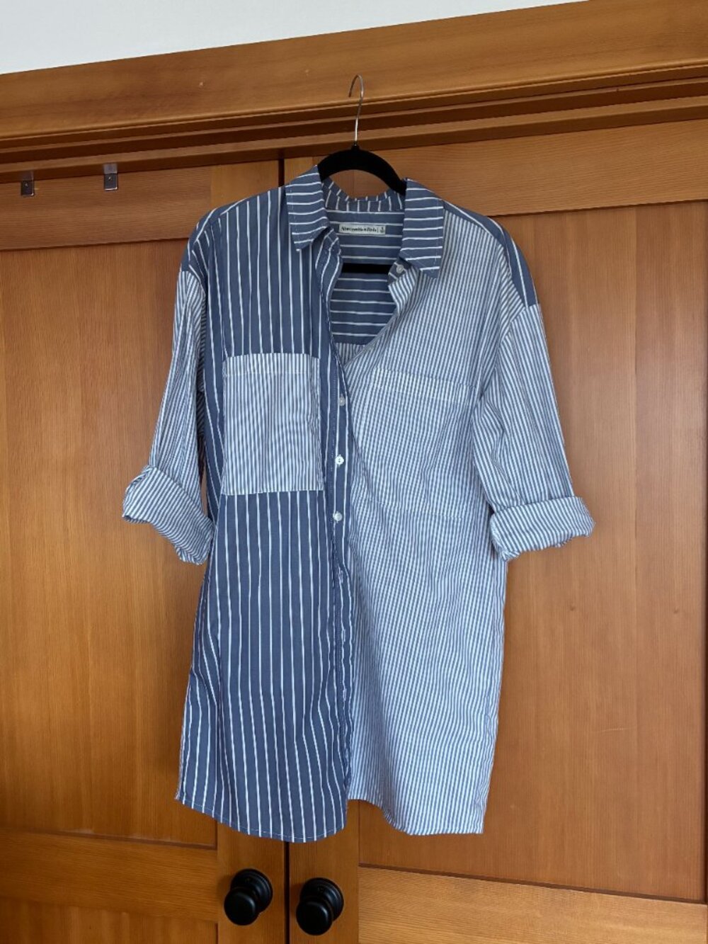 Abercrombie button down tunic dress